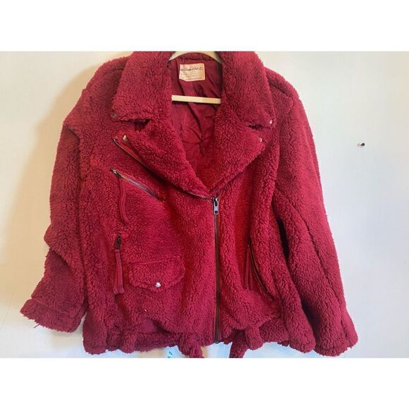 Free People
Cozy Slouchy Moto Jacket size l - Picture 1 of 8